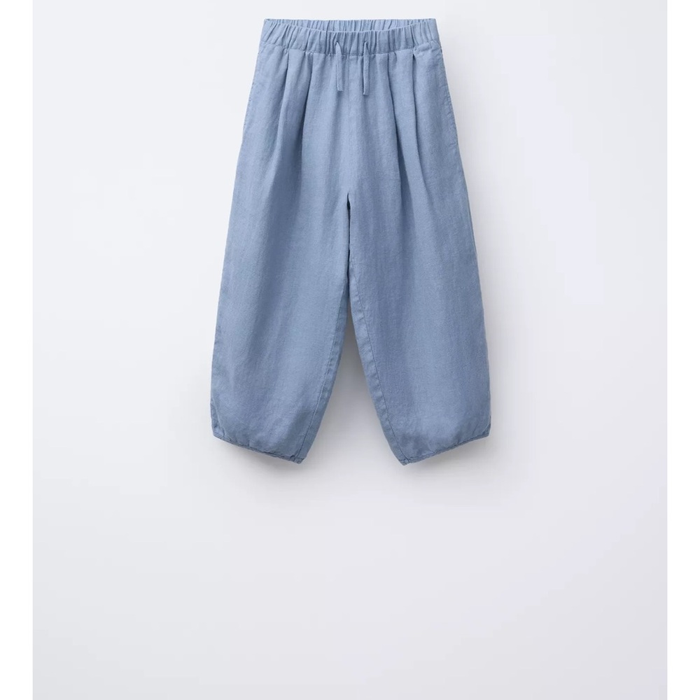 Zara Kids Light Blue Casual Pants